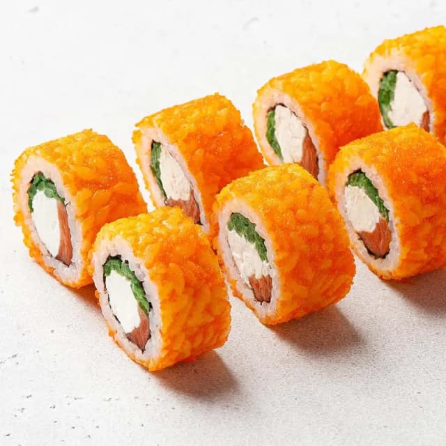 Філадельфія в масаго з лососем рол